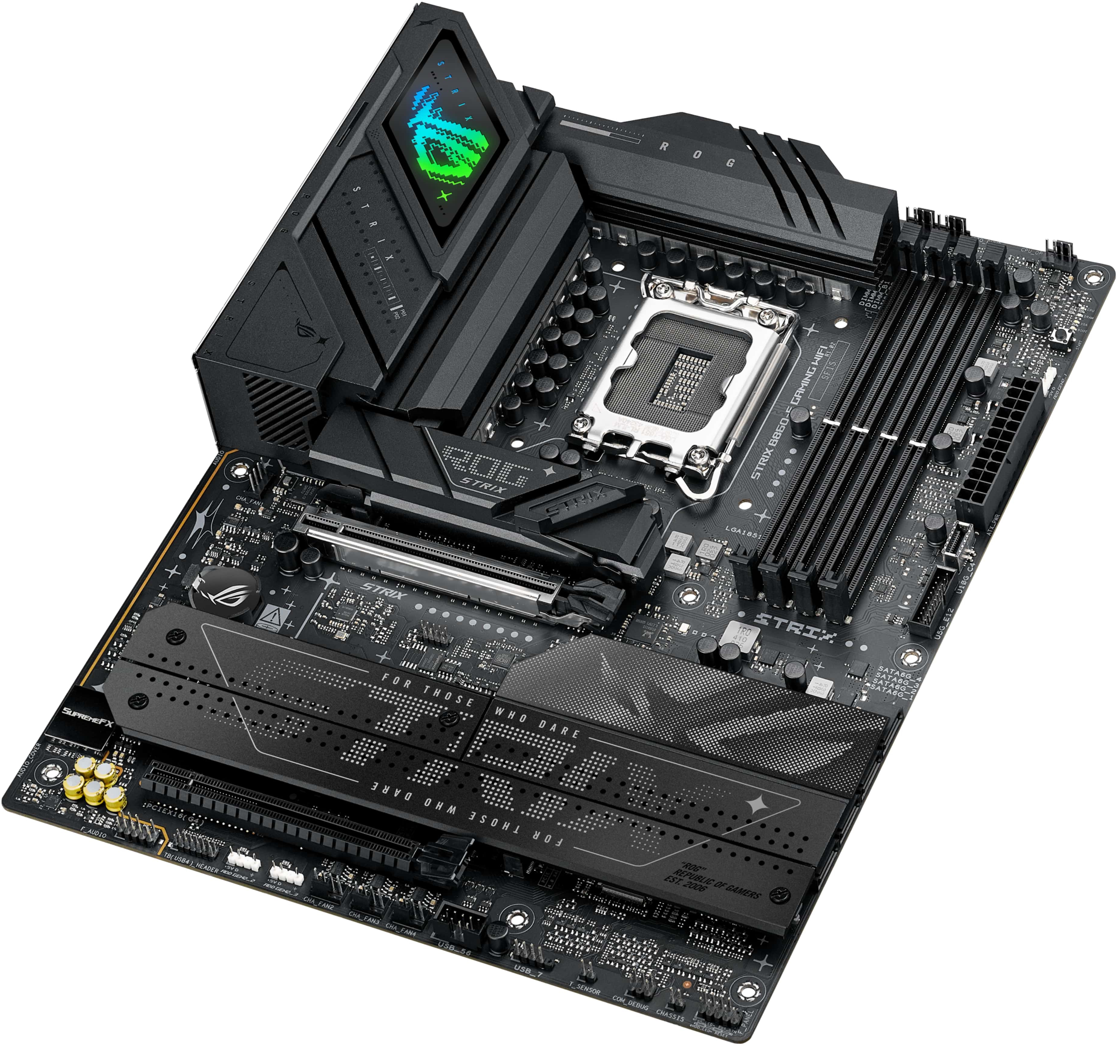 Материнcкая плата ASUS ROG STRIX B860-F GAMING WIFI (90MB1JG0-M0EAY0) фото 