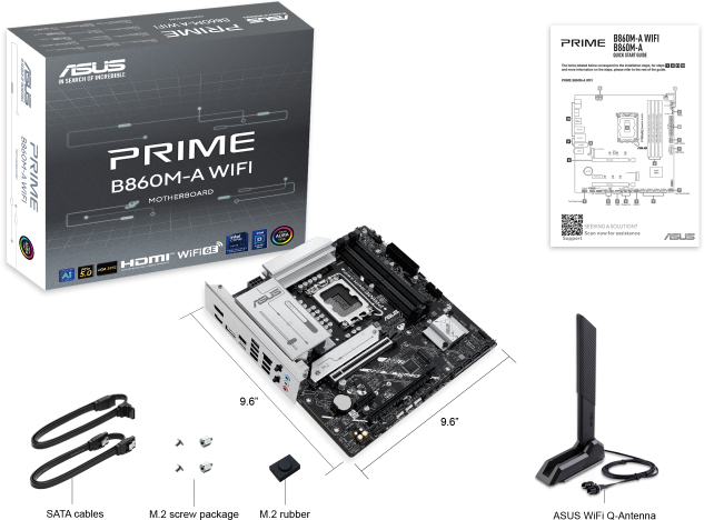 Материнcька плата ASUS PRIME B860M-A WIFI (90MB1JY0-M0EAY0) фото 7