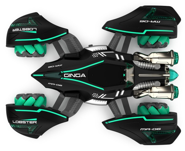 Автомобиль KS Drive на р/у Трюковый LOBSTER (2.4Ghz, черный), (SL-432ABl) фото 6