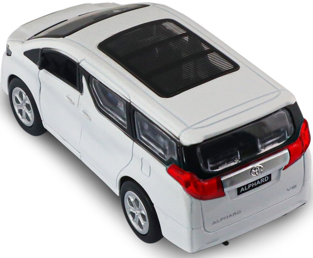 Автомодель - Toyota Alphard (белый) (KM6011Bl) фото 3
