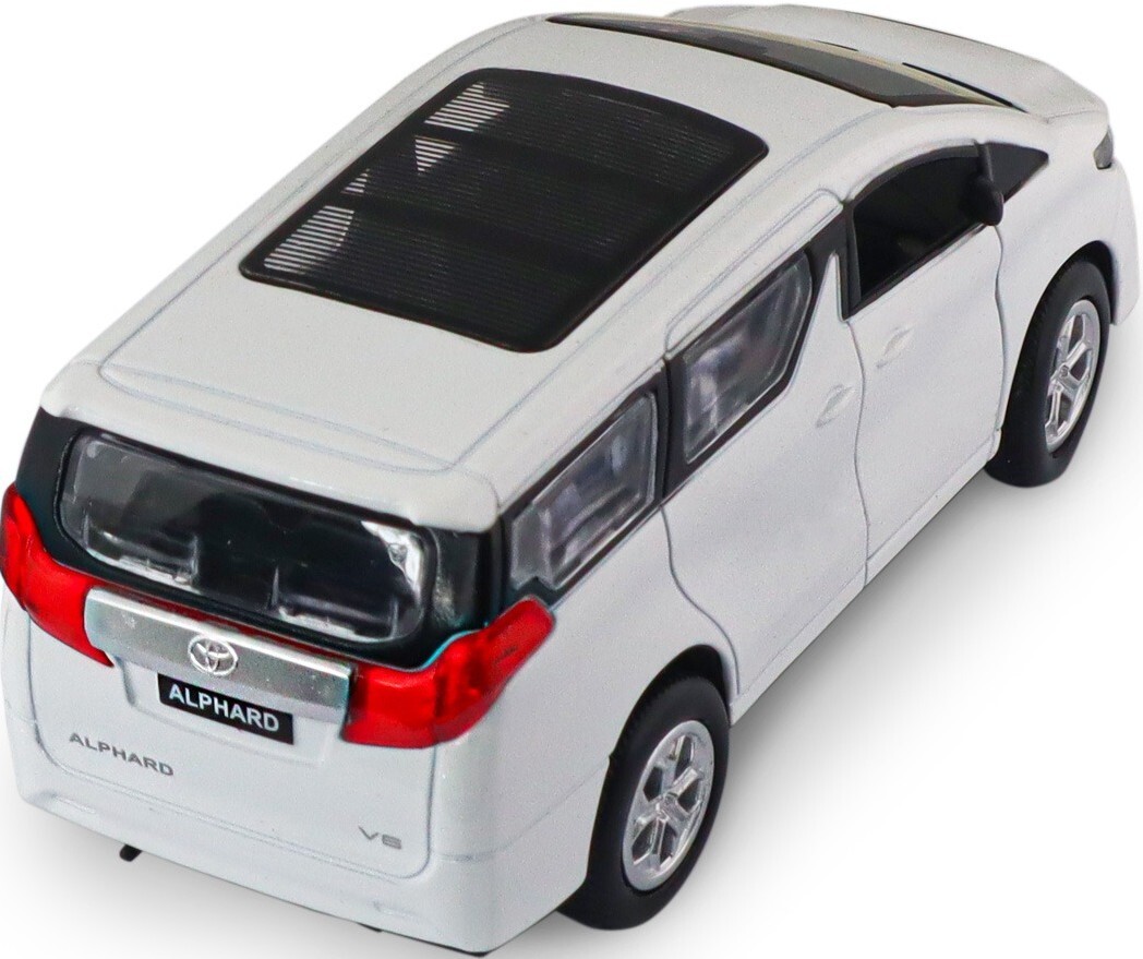 Автомодель - Toyota Alphard (белый) (KM6011Bl) фото 5