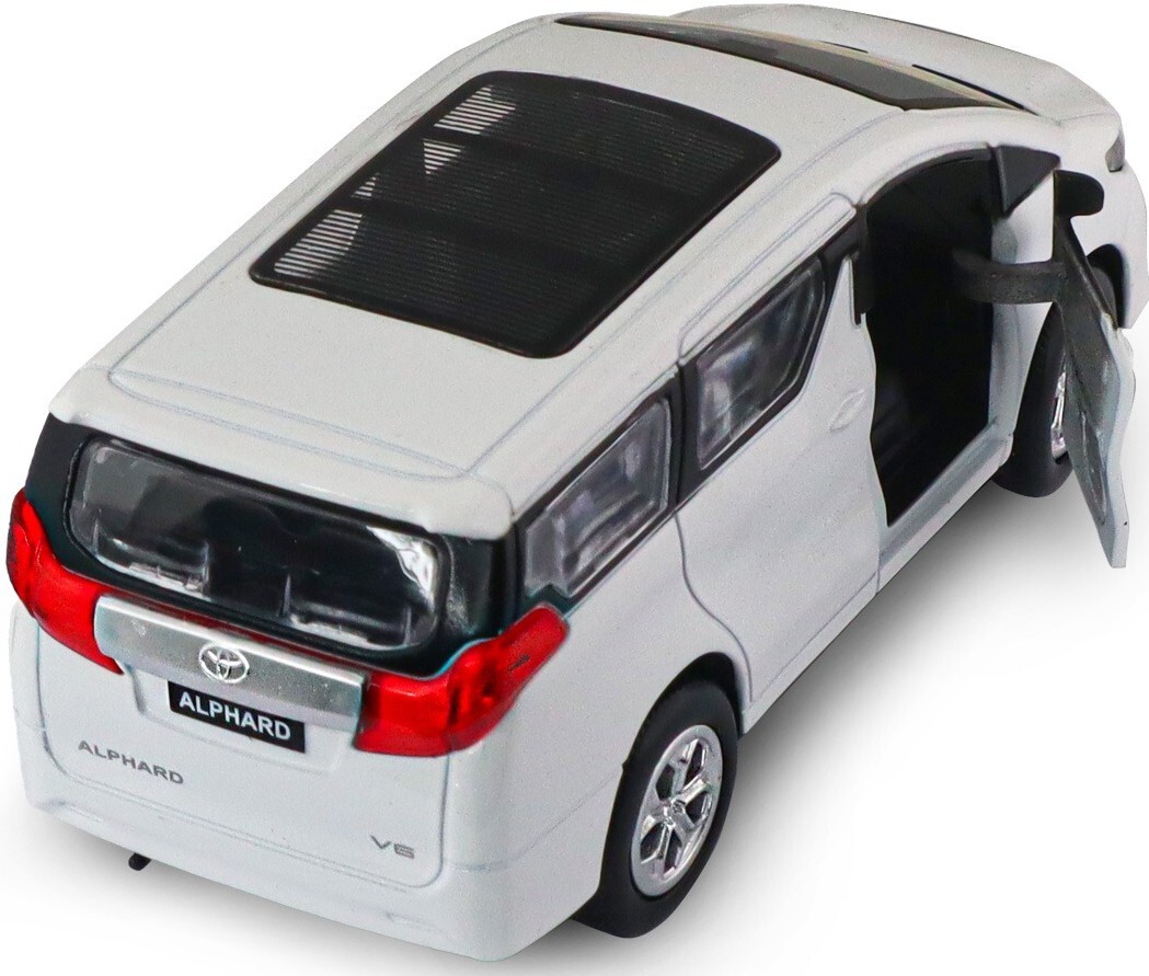Автомодель - Toyota Alphard (белый) (KM6011Bl) фото 10