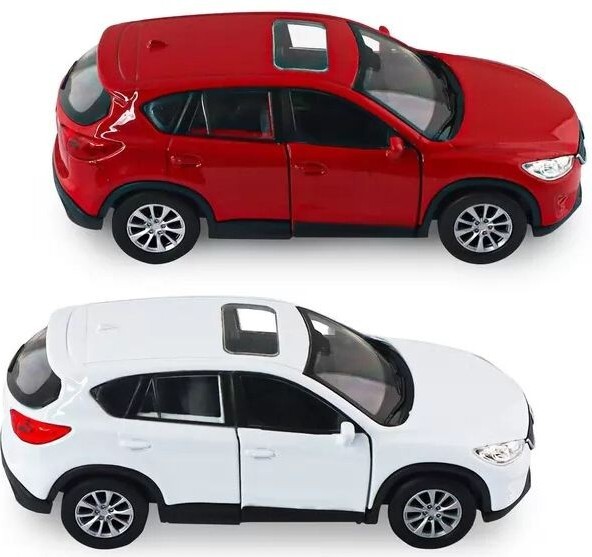 Автомодель - Mazda CX-5 (червоний, білий) (250390W)фото6