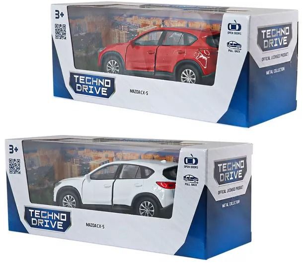 Автомодель - Mazda CX-5 (червоний, білий) (250390W)фото12