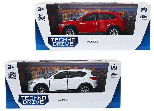 Автомодель - Mazda CX-5 (червоний, білий) (250390W)фото11