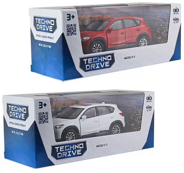 Автомодель - Mazda CX-5 (червоний, білий) (250390W)фото14