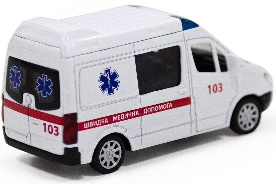 Автомодель – Mercedes-Benz Sprinter Швидка Допомога (250295)фото5