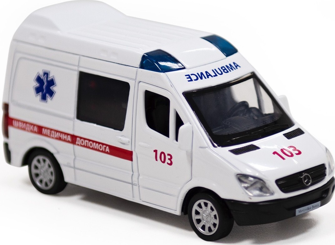 Автомодель – Mercedes-Benz Sprinter Швидка Допомога (250295)фото7