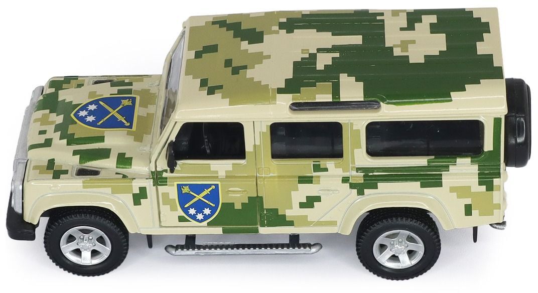 Автомодель серії "Шеврони Героїв" – Land Rover Defender "ОК Схід" (250396UM)фото2