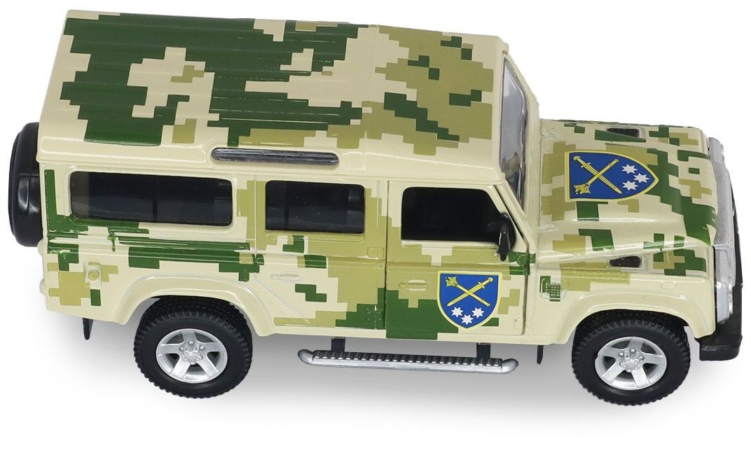 Автомодель серії "Шеврони Героїв" – Land Rover Defender "ОК Схід" (250396UM)фото6