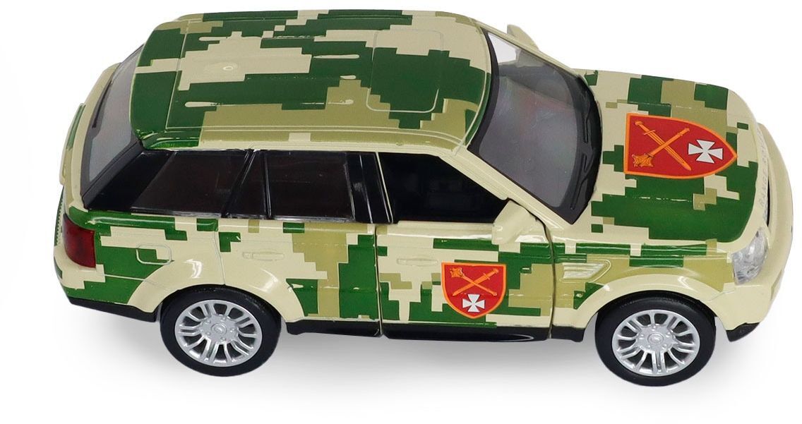 Автомодель серии "Шевроны Героев" – Land Rover Range Rover Sport "ОК Запад" (250399UM) фото 