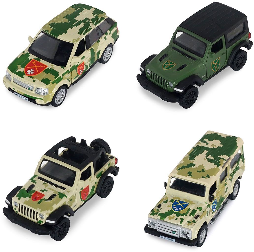Автомодель серии "Шевроны Героев" – Land Rover Range Rover Sport "ОК Запад" (250399UM) фото 
