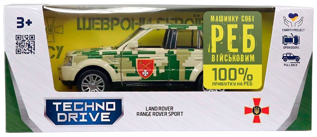 Автомодель серии "Шевроны Героев" – Land Rover Range Rover Sport "ОК Запад" (250399UM) фото 