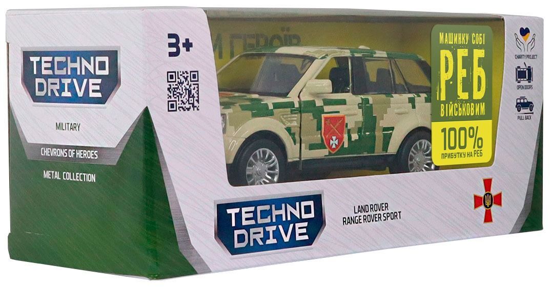 Автомодель серии "Шевроны Героев" – Land Rover Range Rover Sport "ОК Запад" (250399UM) фото 