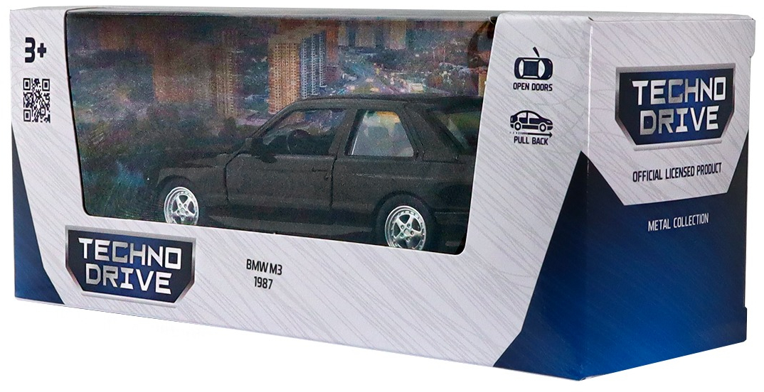 Автомодель – BMW M3 1987 (чорний) (250395U)фото12