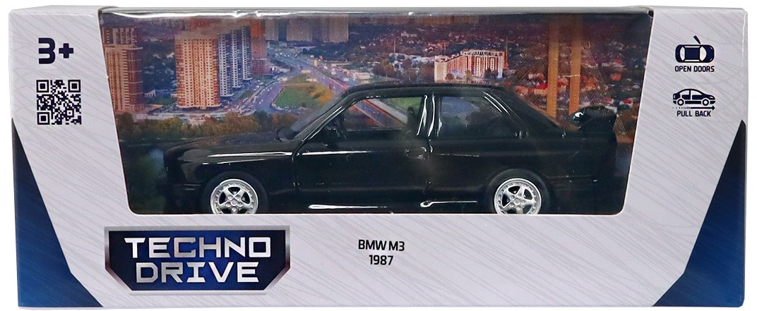 Автомодель – BMW M3 1987 (чорний) (250395U)фото11