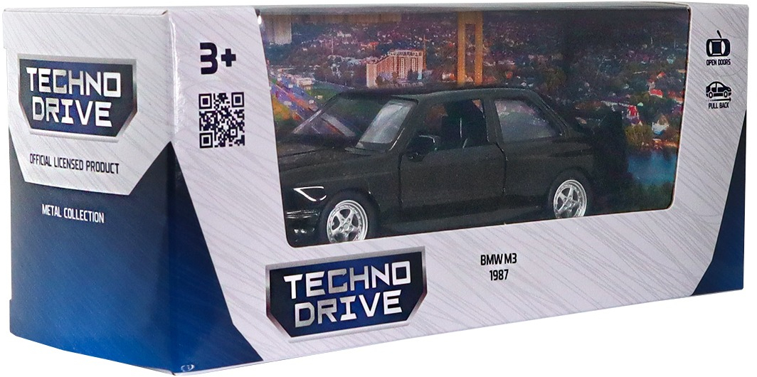 Автомодель – BMW M3 1987 (чорний) (250395U)фото14