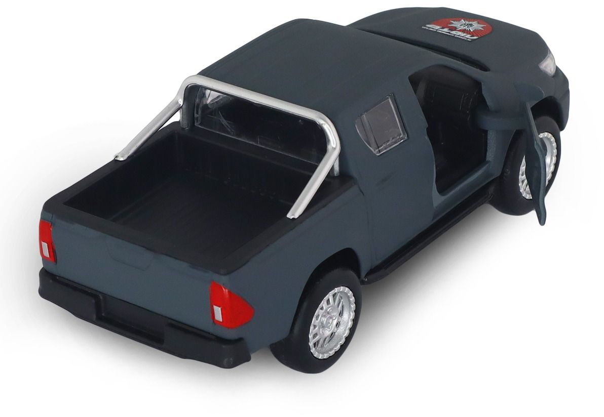 Автомодель серії "Шеврони Героїв" – Toyota Hilux "ОШБр НПУ Лють» (KM6118F)фото10