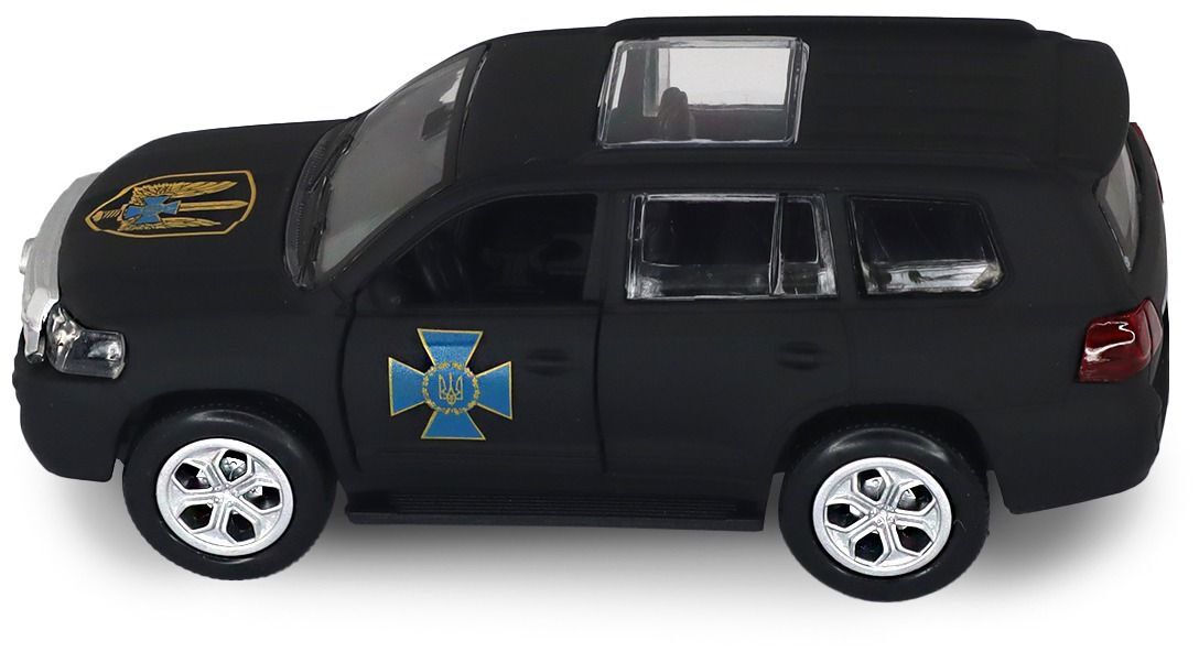 Автомодель серії "Шеврони Героїв" – Toyota Land Cruiser "ЦСО "Альфа" (KM6010SA)фото2