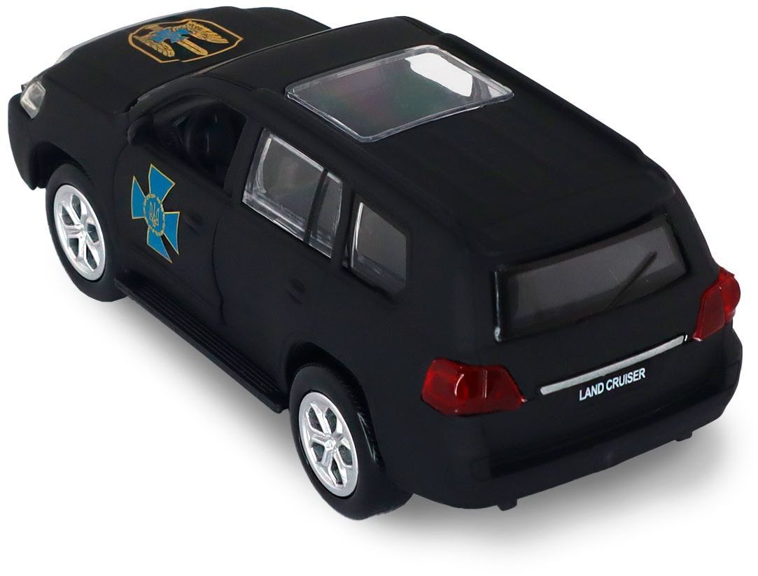 Автомодель серії "Шеврони Героїв" – Toyota Land Cruiser "ЦСО "Альфа" (KM6010SA)фото3