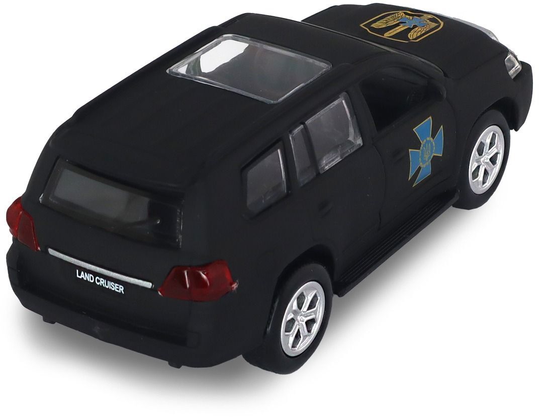 Автомодель серії "Шеврони Героїв" – Toyota Land Cruiser "ЦСО "Альфа" (KM6010SA)фото5