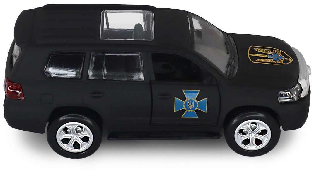 Автомодель серії "Шеврони Героїв" – Toyota Land Cruiser "ЦСО "Альфа" (KM6010SA)фото6