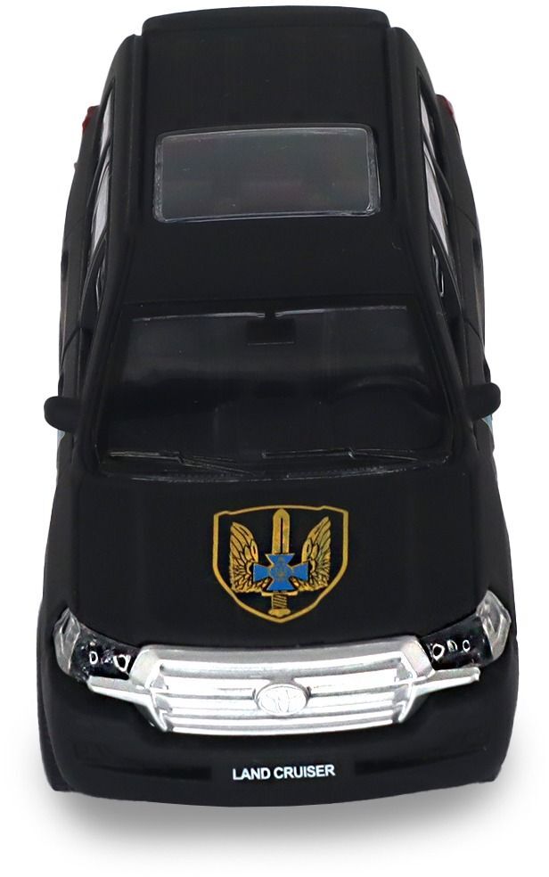 Автомодель серії "Шеврони Героїв" – Toyota Land Cruiser "ЦСО "Альфа" (KM6010SA)фото8