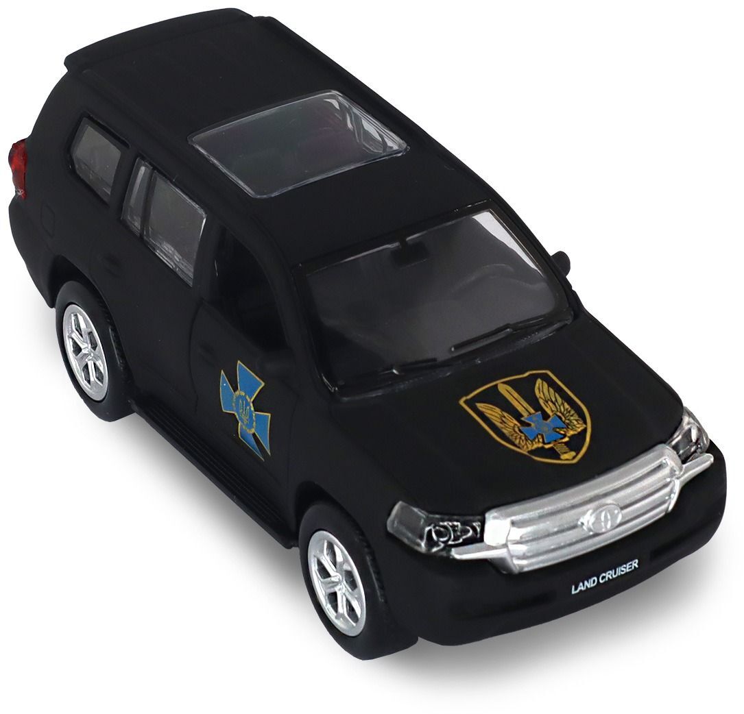 Автомодель серії "Шеврони Героїв" – Toyota Land Cruiser "ЦСО "Альфа" (KM6010SA)фото7