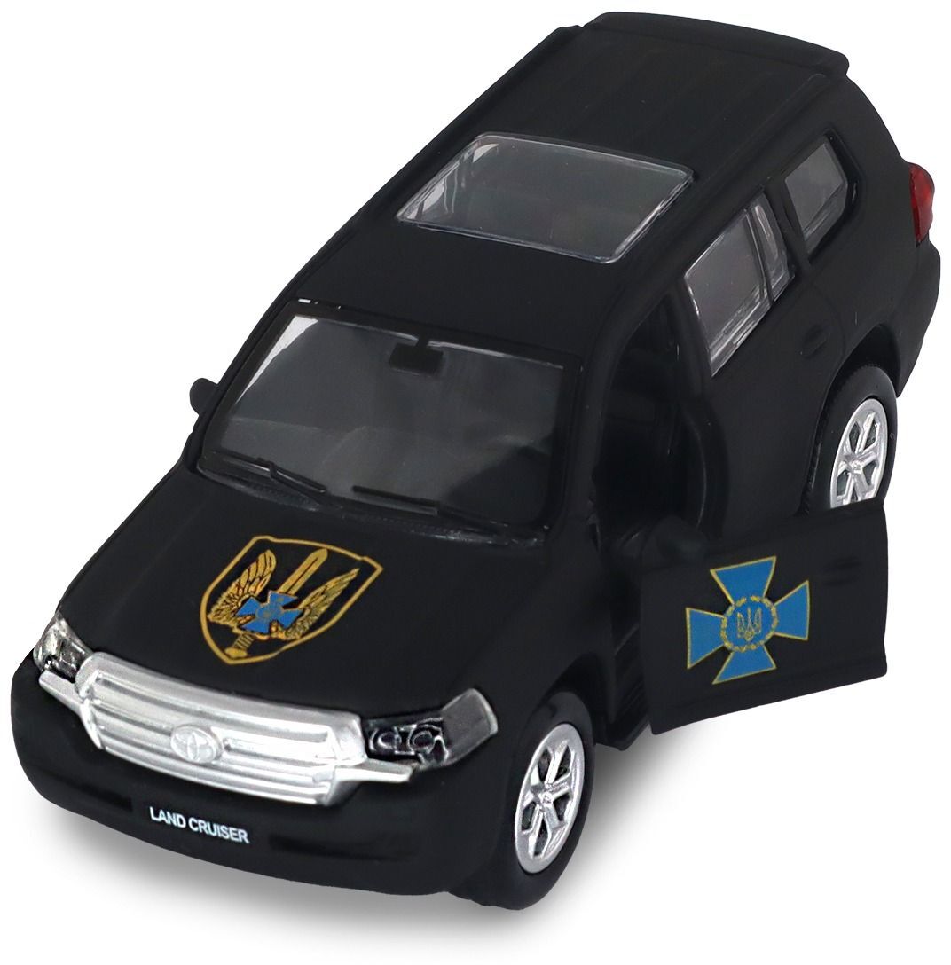 Автомодель серії "Шеврони Героїв" – Toyota Land Cruiser "ЦСО "Альфа" (KM6010SA)фото9