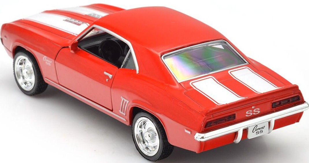 Автомодель - Chevrolet Camaro 1969 (червоний) (250336U)фото3