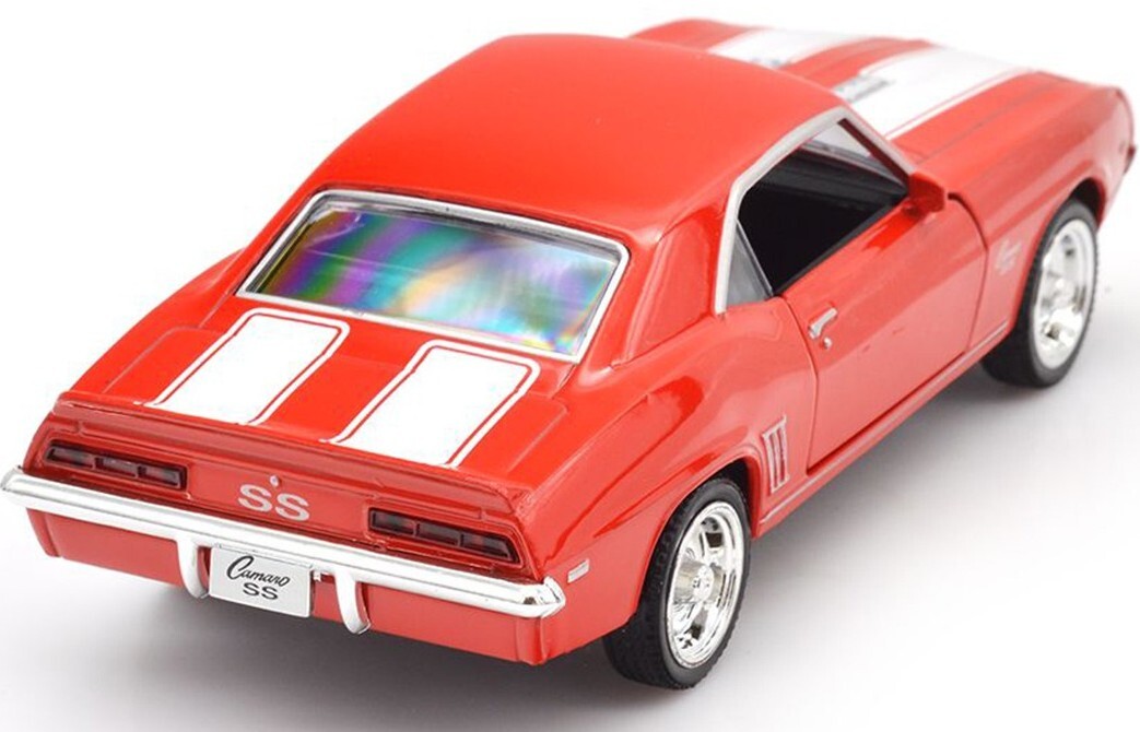 Автомодель - Chevrolet Camaro 1969 (червоний) (250336U)фото4