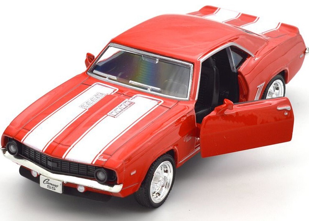 Автомодель - Chevrolet Camaro 1969 (червоний) (250336U)фото7