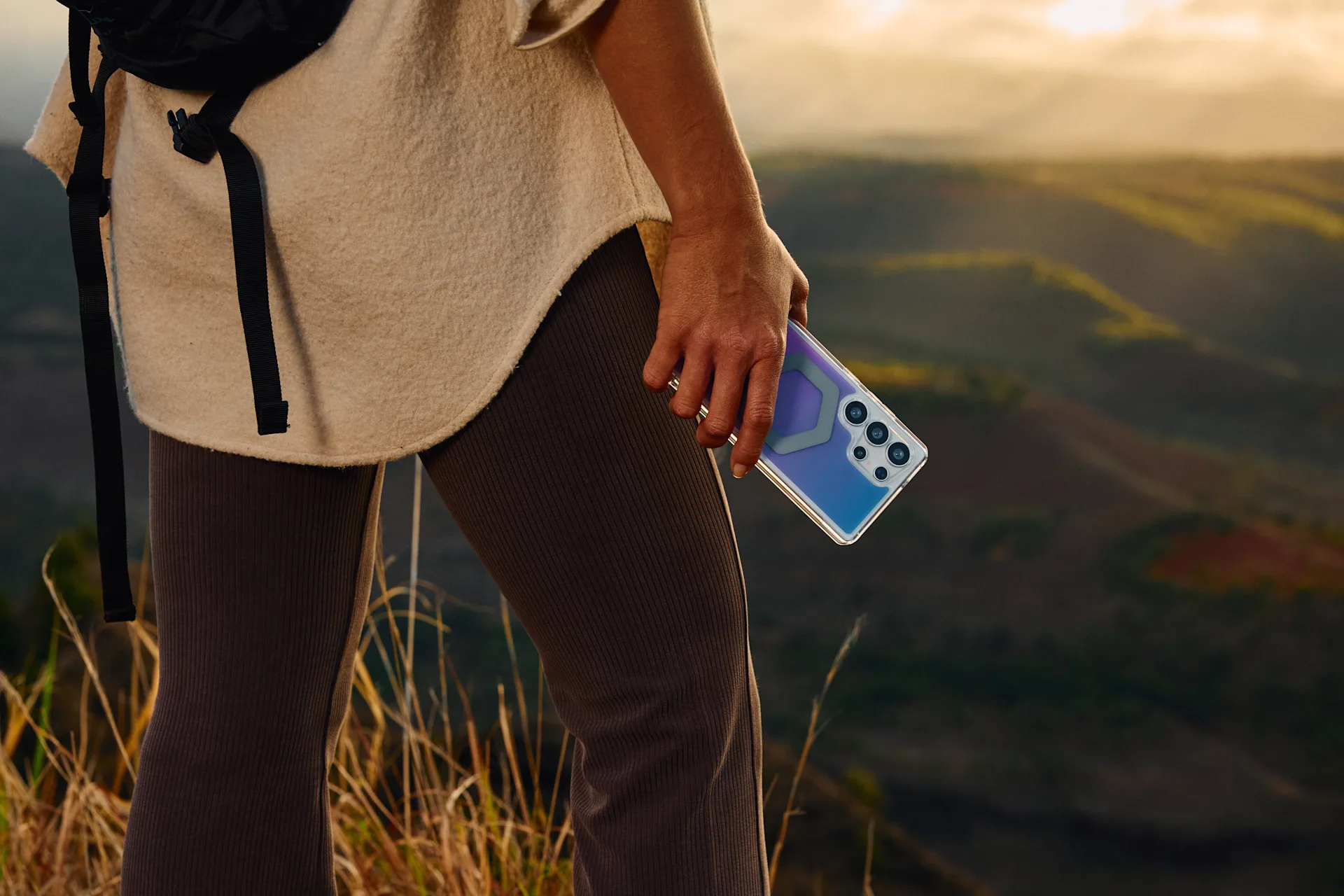 Чехол UAG для Samsung Galaxy S25 Ultra, Plyo with Magnet, Purple/Pink Ombre (214486114995) фото 9