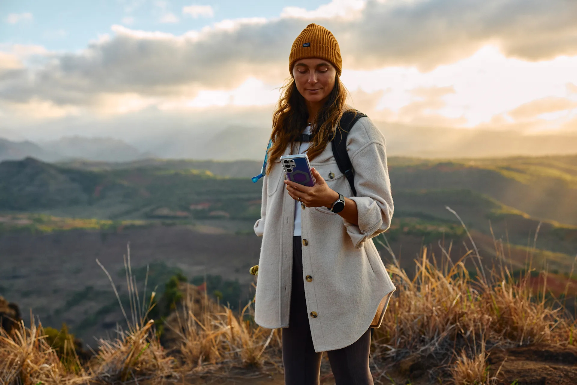 Чехол UAG для Samsung Galaxy S25 Ultra, Plyo with Magnet, Purple/Pink Ombre (214486114995) фото 8