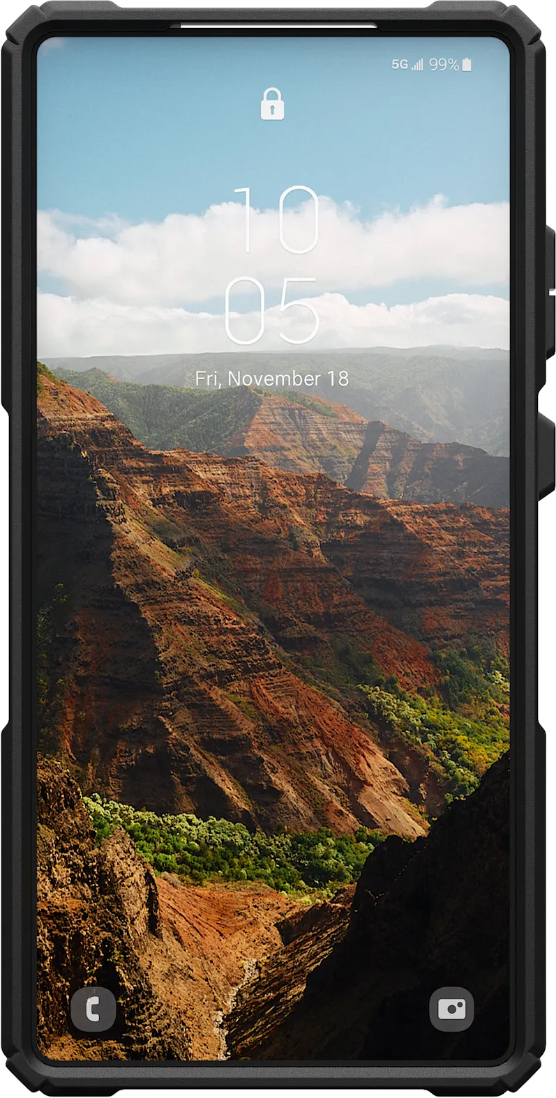 Чохол UAG для Samsung Galaxy S25 Ultra, Plasma XTE with Magnet, Black/Orange (214467114097)фото