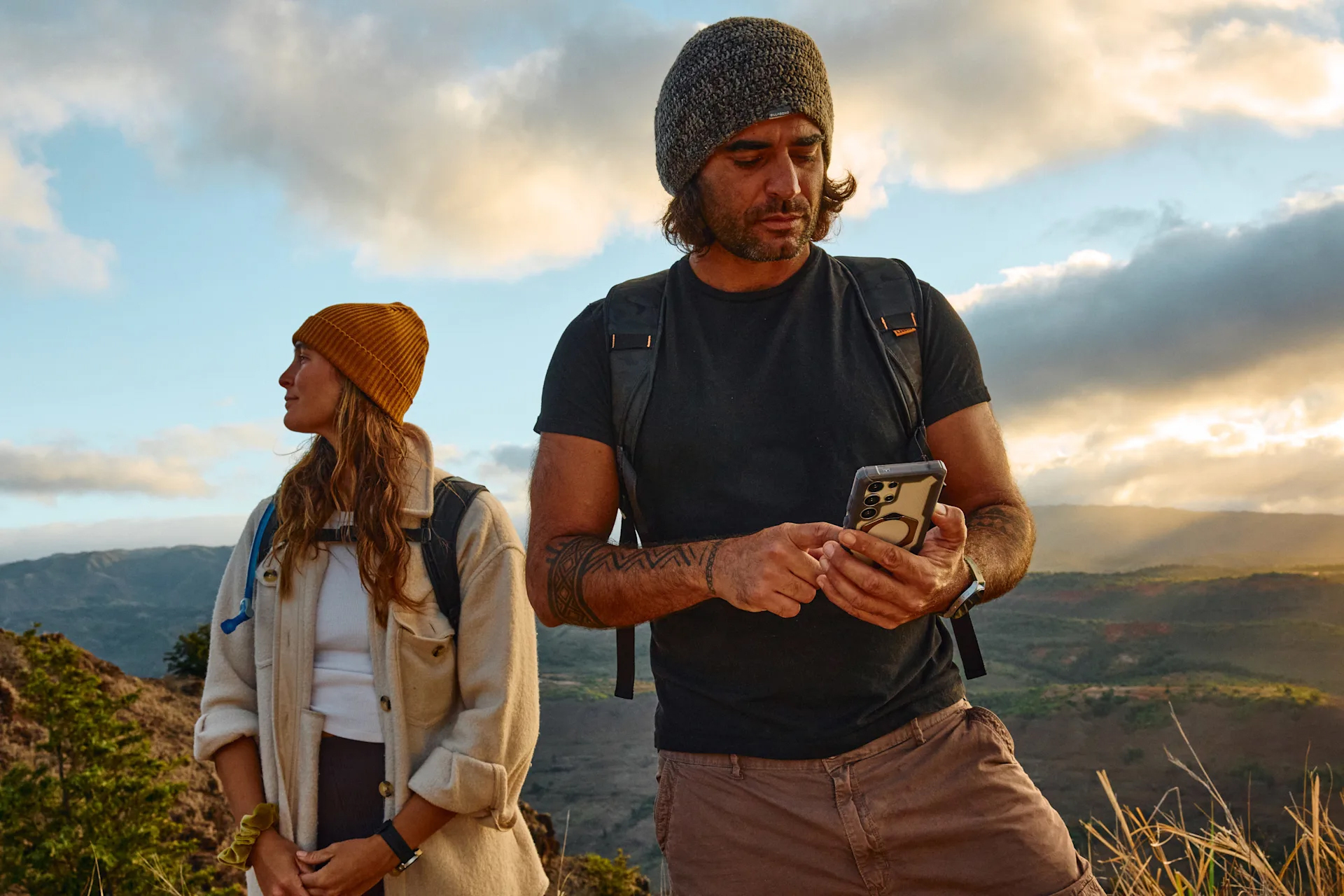 Чохол UAG для Samsung Galaxy S25 Ultra, Plasma XTE with Magnet, Black/Orange (214467114097)фото