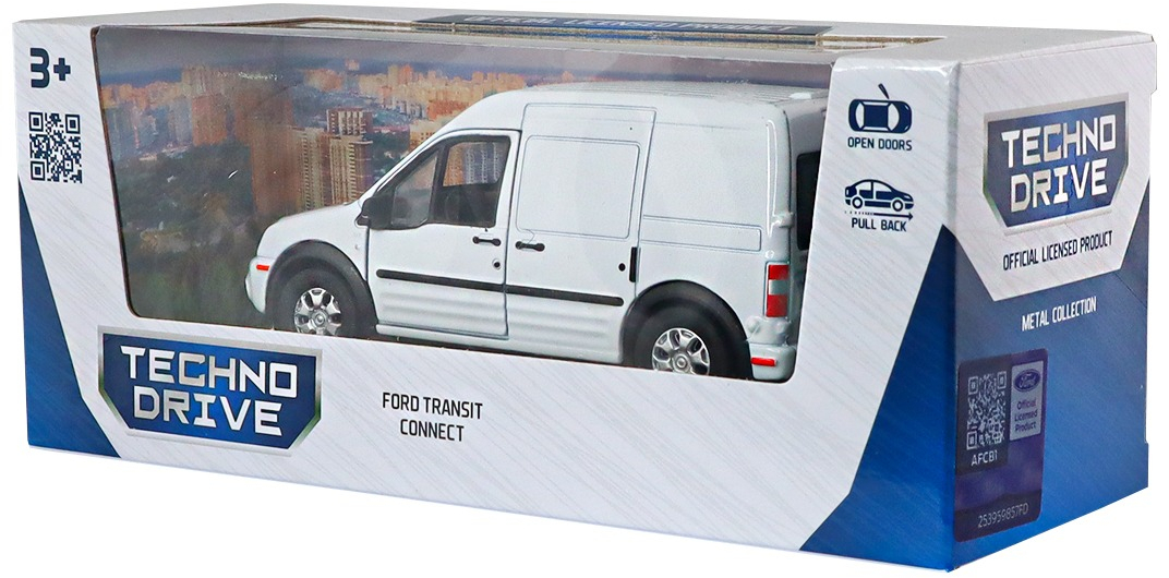 Автомодель - Ford Transit Connect (білий) (250386W)фото12
