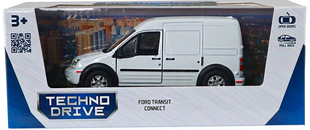 Автомодель - Ford Transit Connect (білий) (250386W)фото13