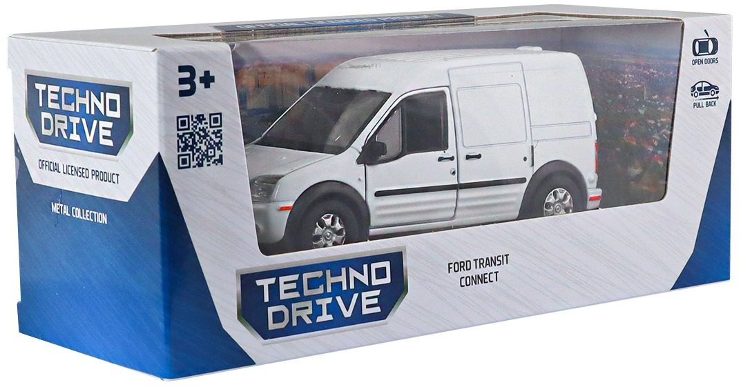 Автомодель - Ford Transit Connect (білий) (250386W)фото14