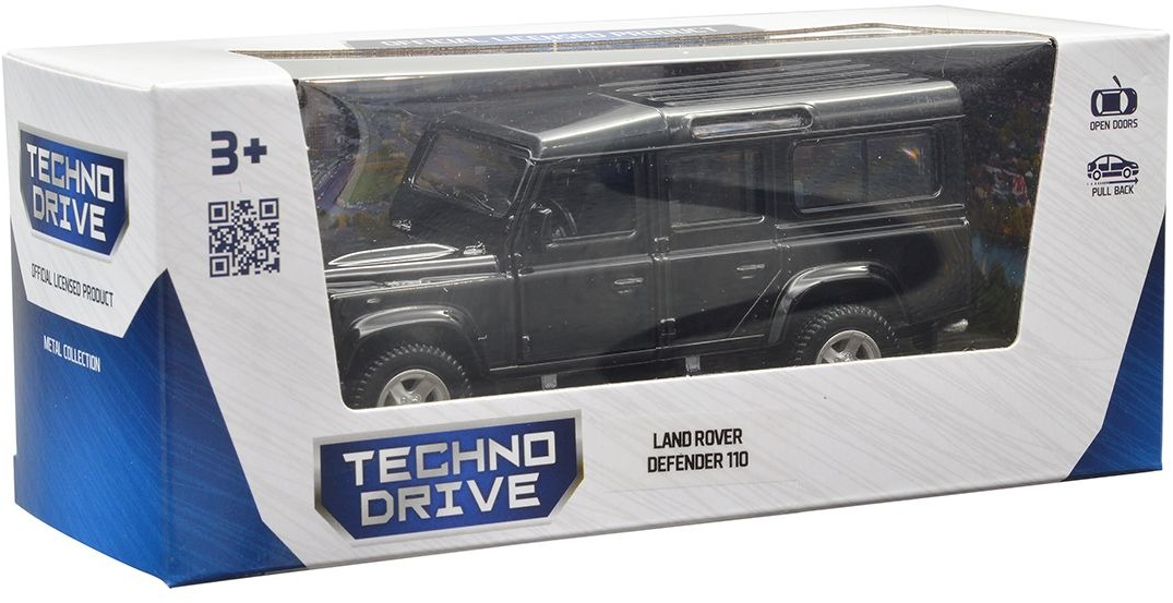 Автомодель -Land Rover Defender 110 (чорний) (250341U)фото10