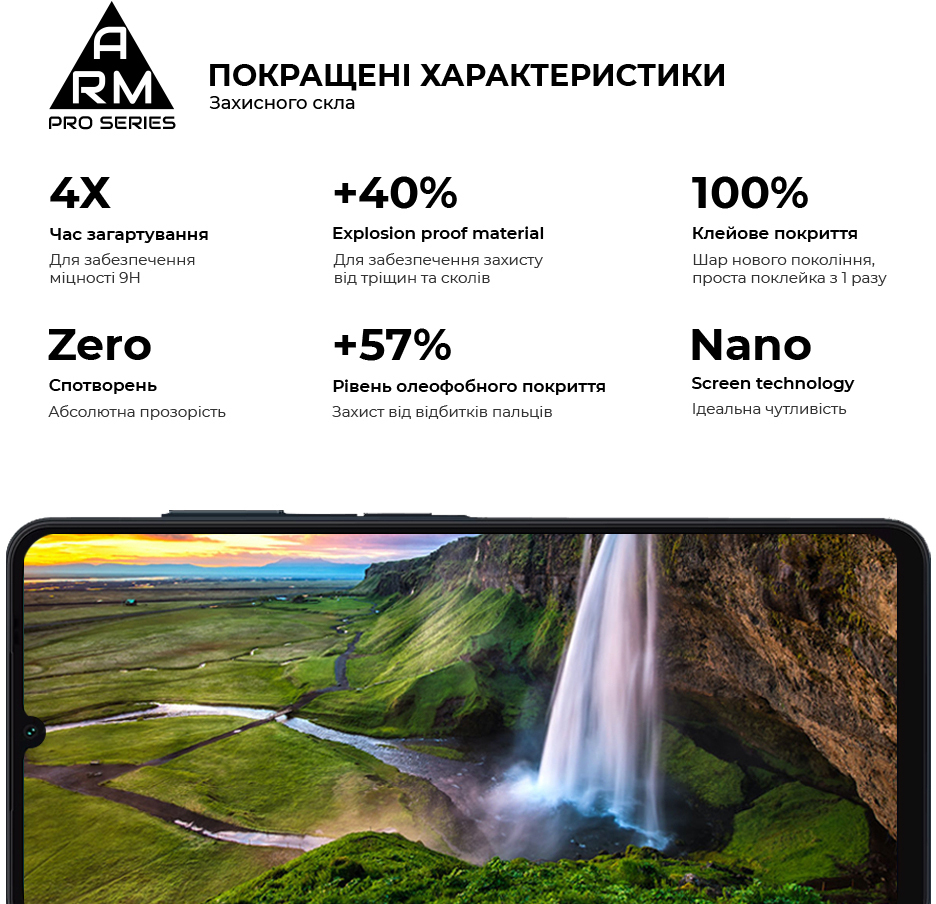 Защитное стекло ArmorStandart Pro для Samsung Galaxy A26 5G Black (ARM82212) фото 5