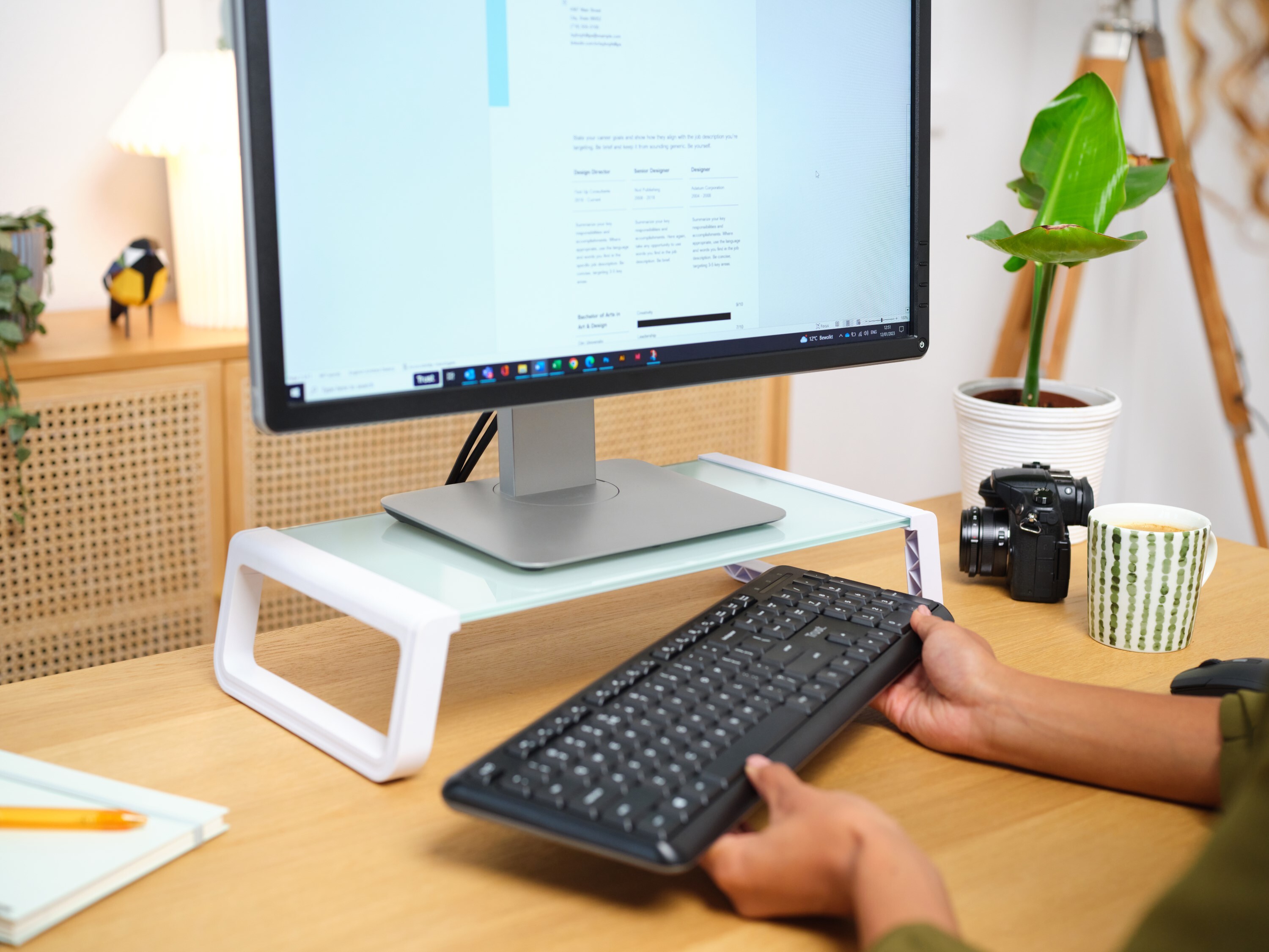 Підставка для монітора Trust Monta, White (25351_TRUST)фото5