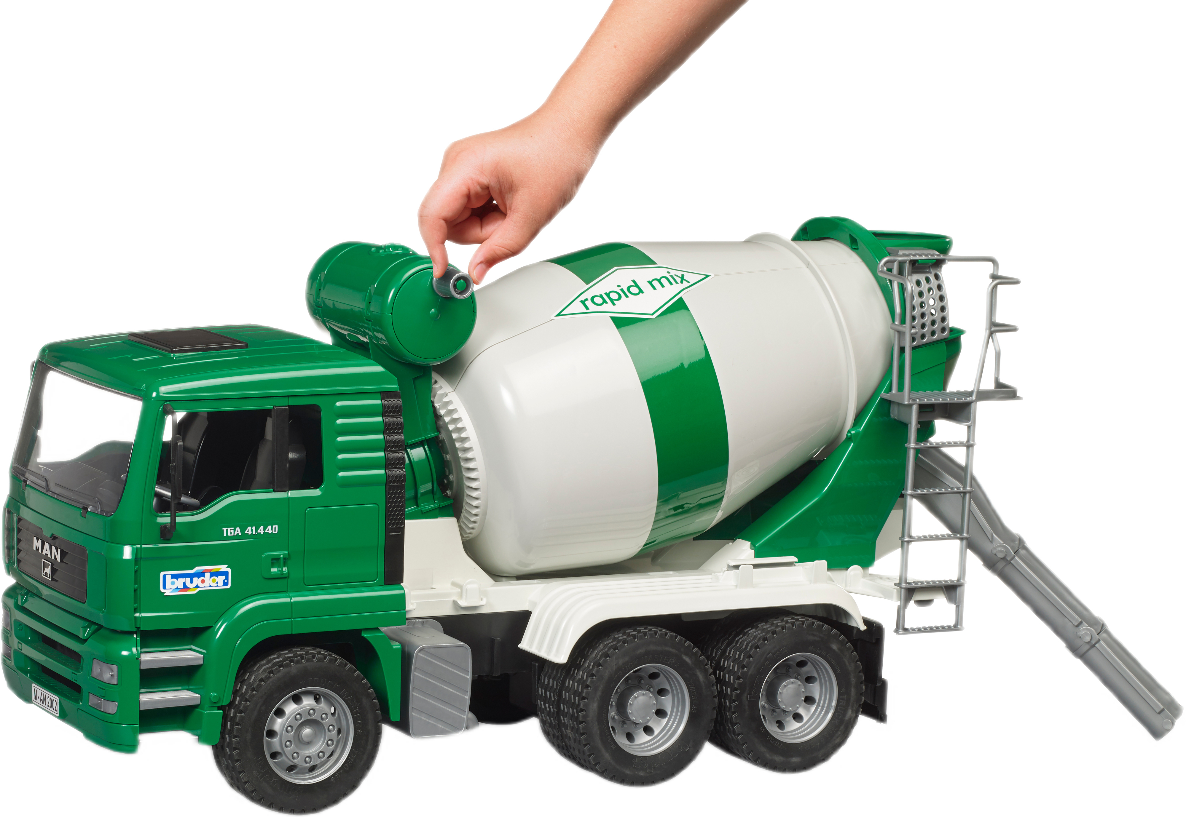 Іграшка Bruder - Бетонозмішувач MAN TGA (2739)фото5