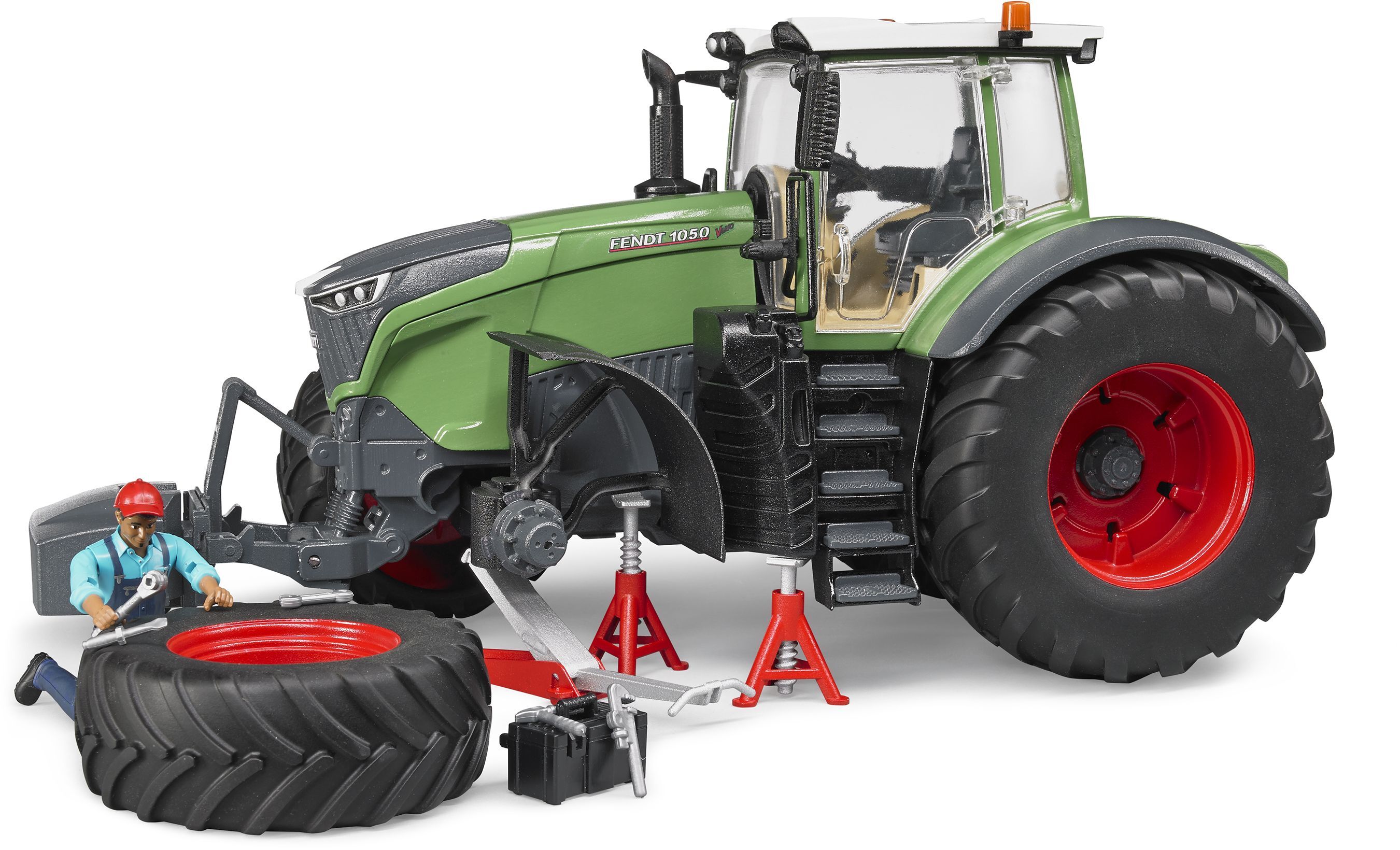 Набор Bruder - Трактор Fendt 1050 Vario с фигуркой и аксессуарами для ремонта (4041) фото 