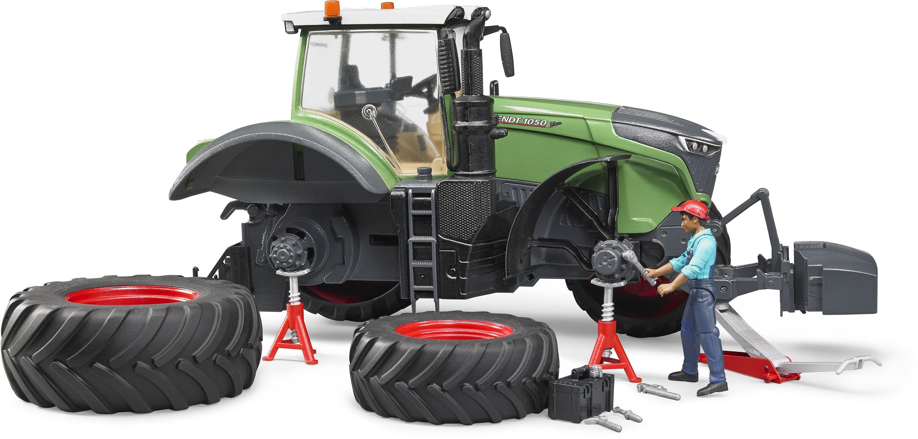 Набор Bruder - Трактор Fendt 1050 Vario с фигуркой и аксессуарами для ремонта (4041) фото 