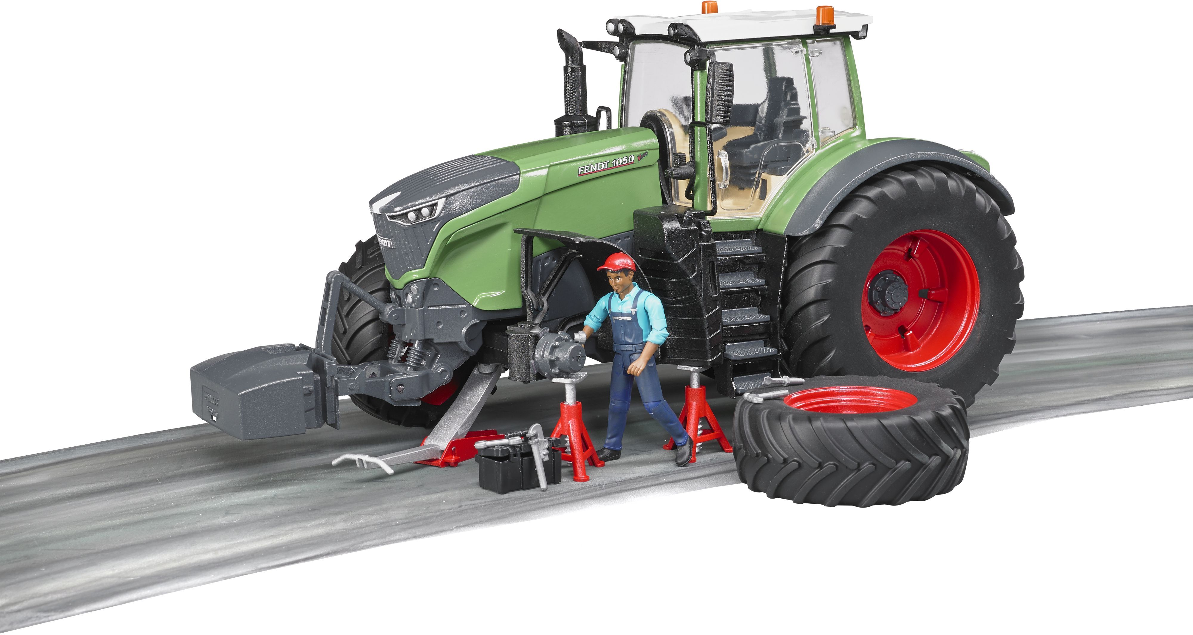 Набор Bruder - Трактор Fendt 1050 Vario с фигуркой и аксессуарами для ремонта (4041) фото 