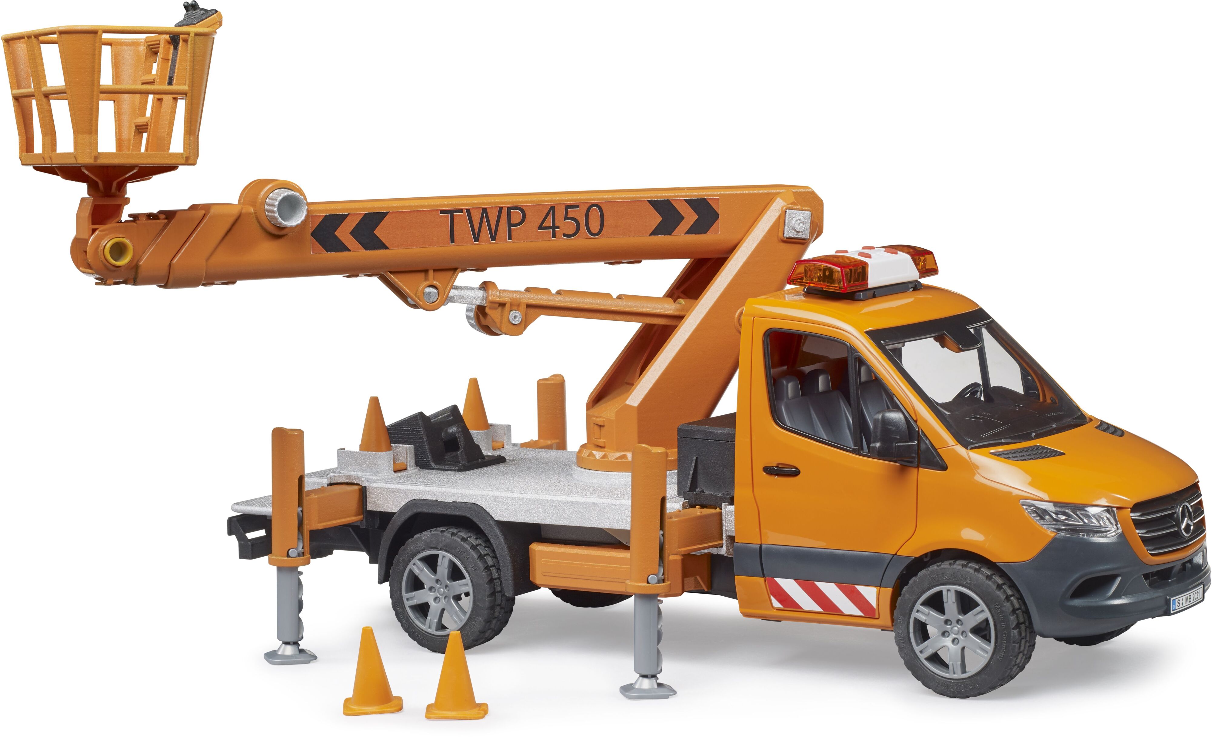 Игрушка Bruder - Mercedes Sprinter сервисной службы с телескопической люлькой (2679) фото 