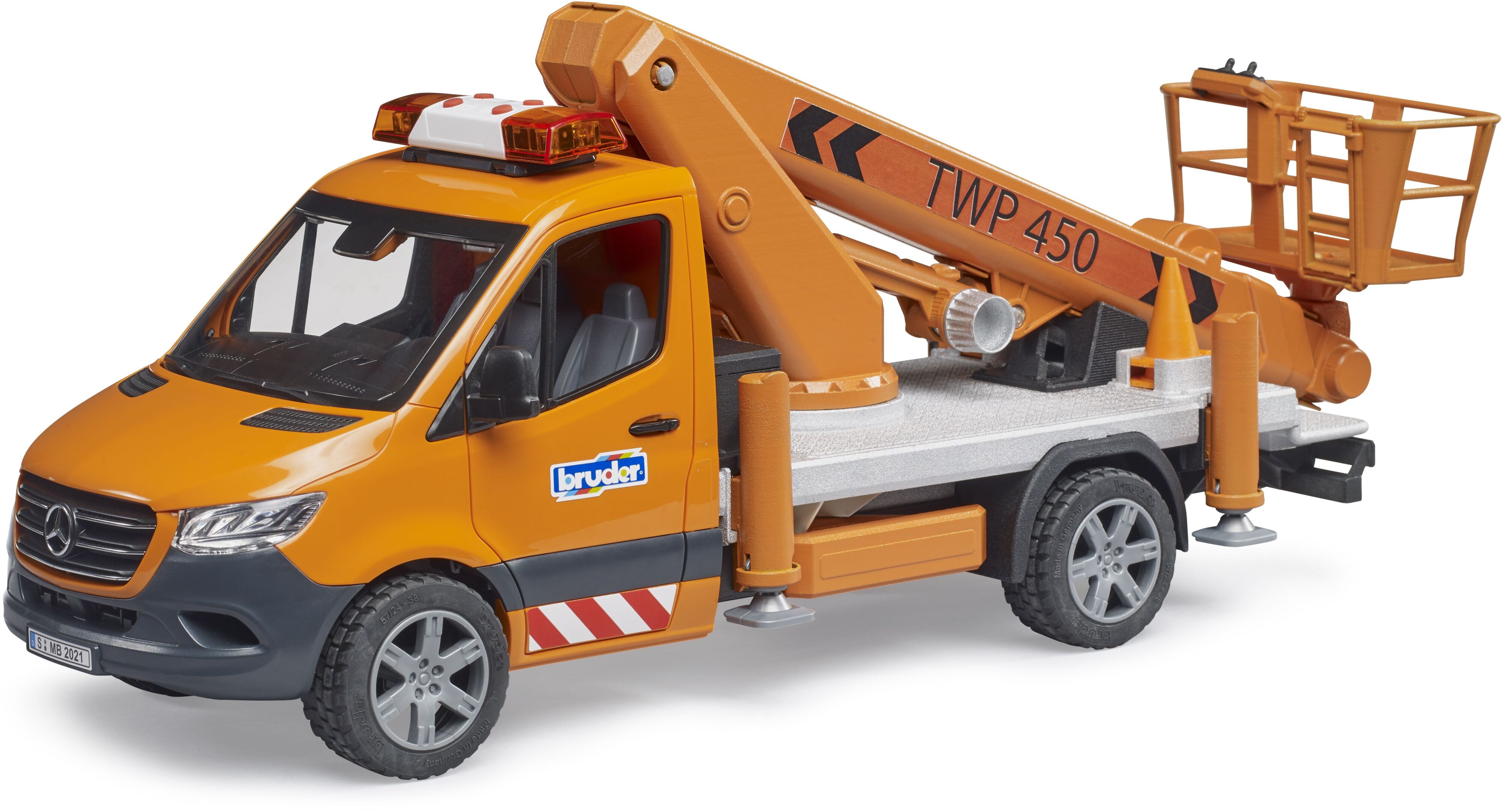 Игрушка Bruder - Mercedes Sprinter сервисной службы с телескопической люлькой (2679) фото 