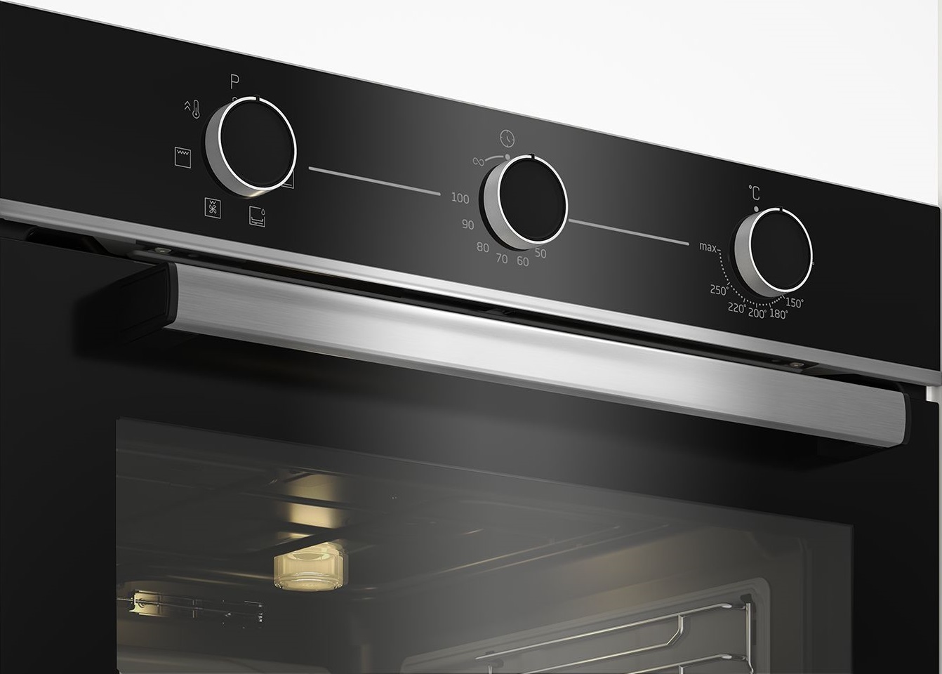 Комплект варочная поверхность газовая Beko HIAG64225SX + духовой шкаф Beko BBIE13100XC фото 8