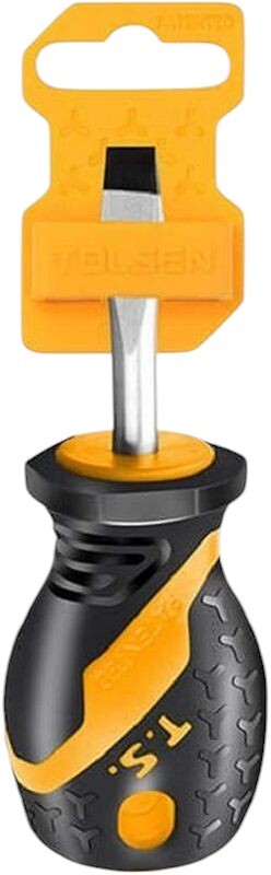 Отвертка Tolsen Эрго плоская, SL5.5x38мм, сталь CrV (20131) фото 4